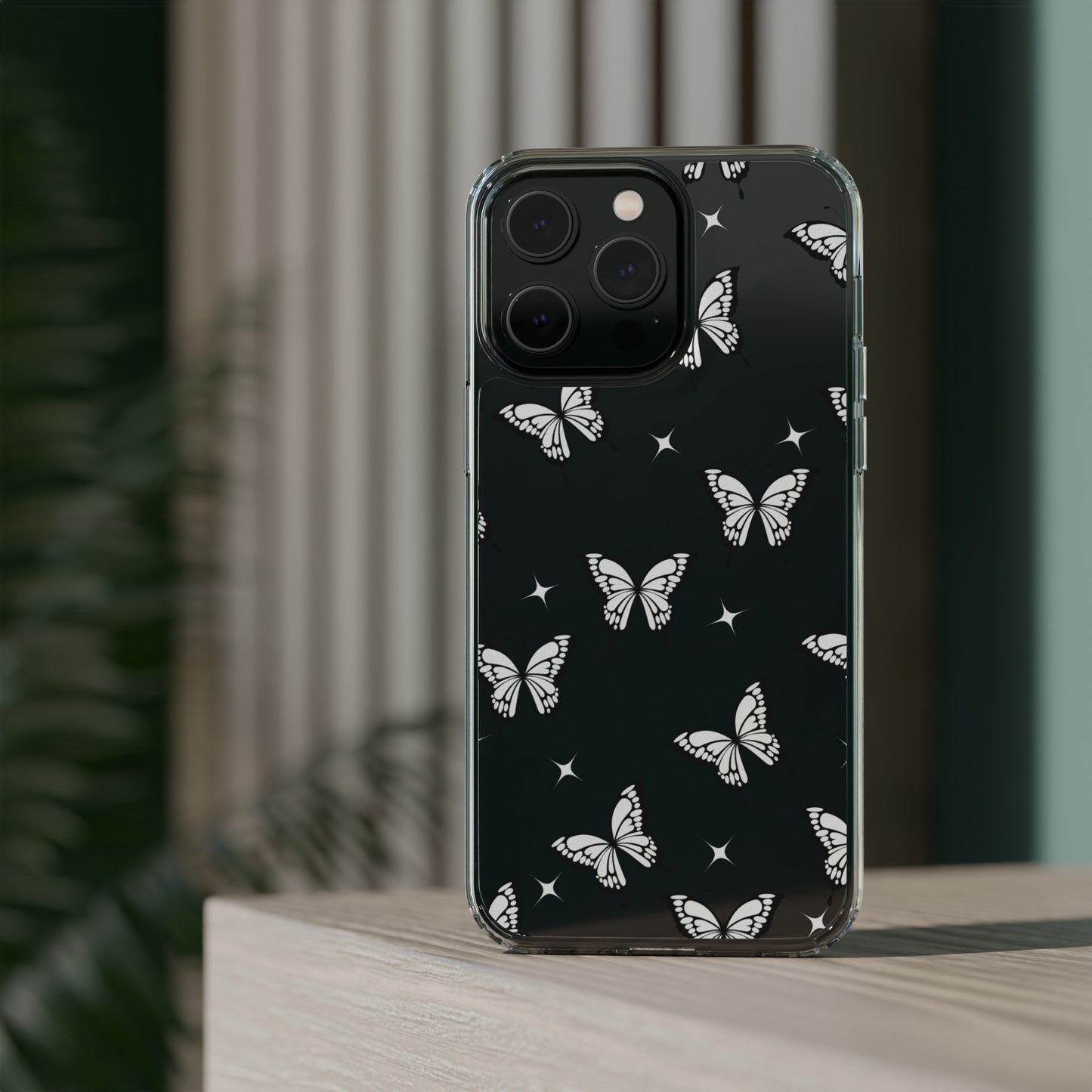 Clear Butterfly iPhone Caae