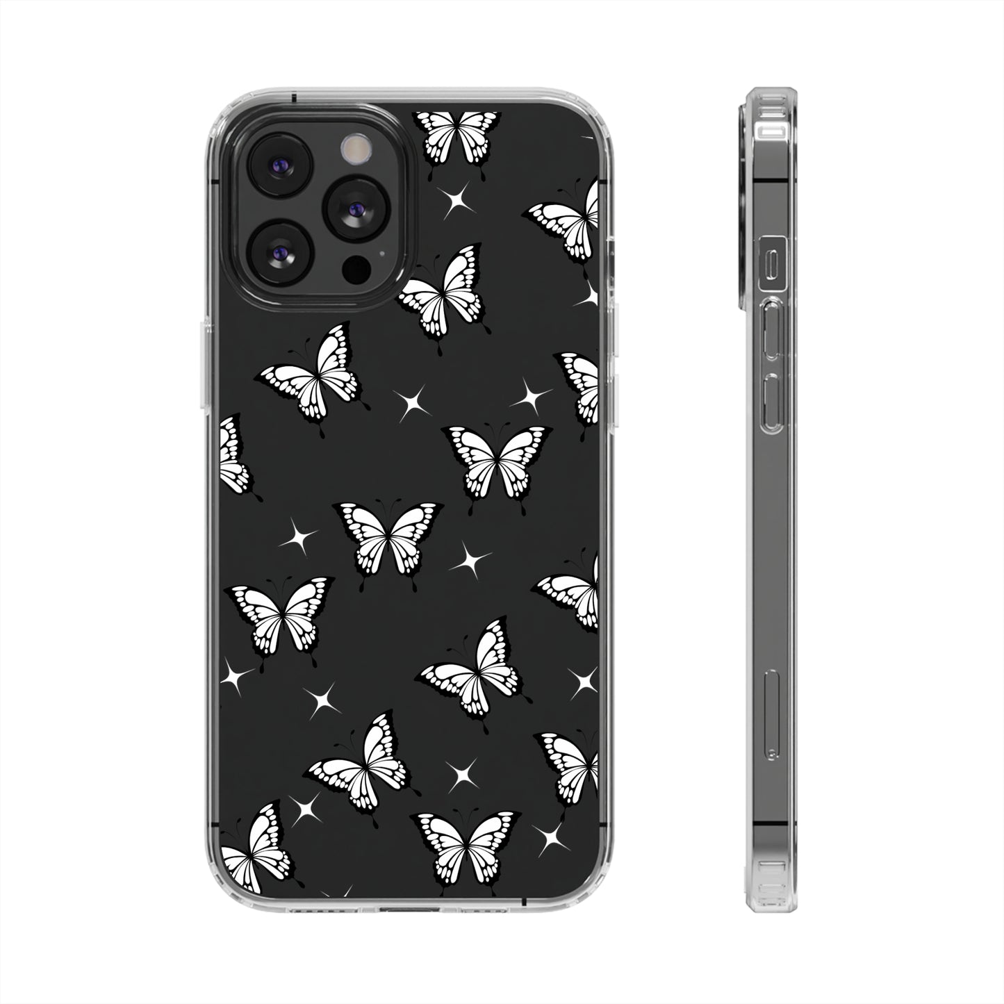 Clear Butterfly iPhone Caae