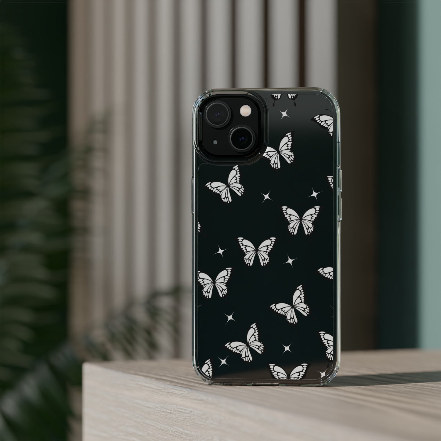 Clear Butterfly iPhone Caae