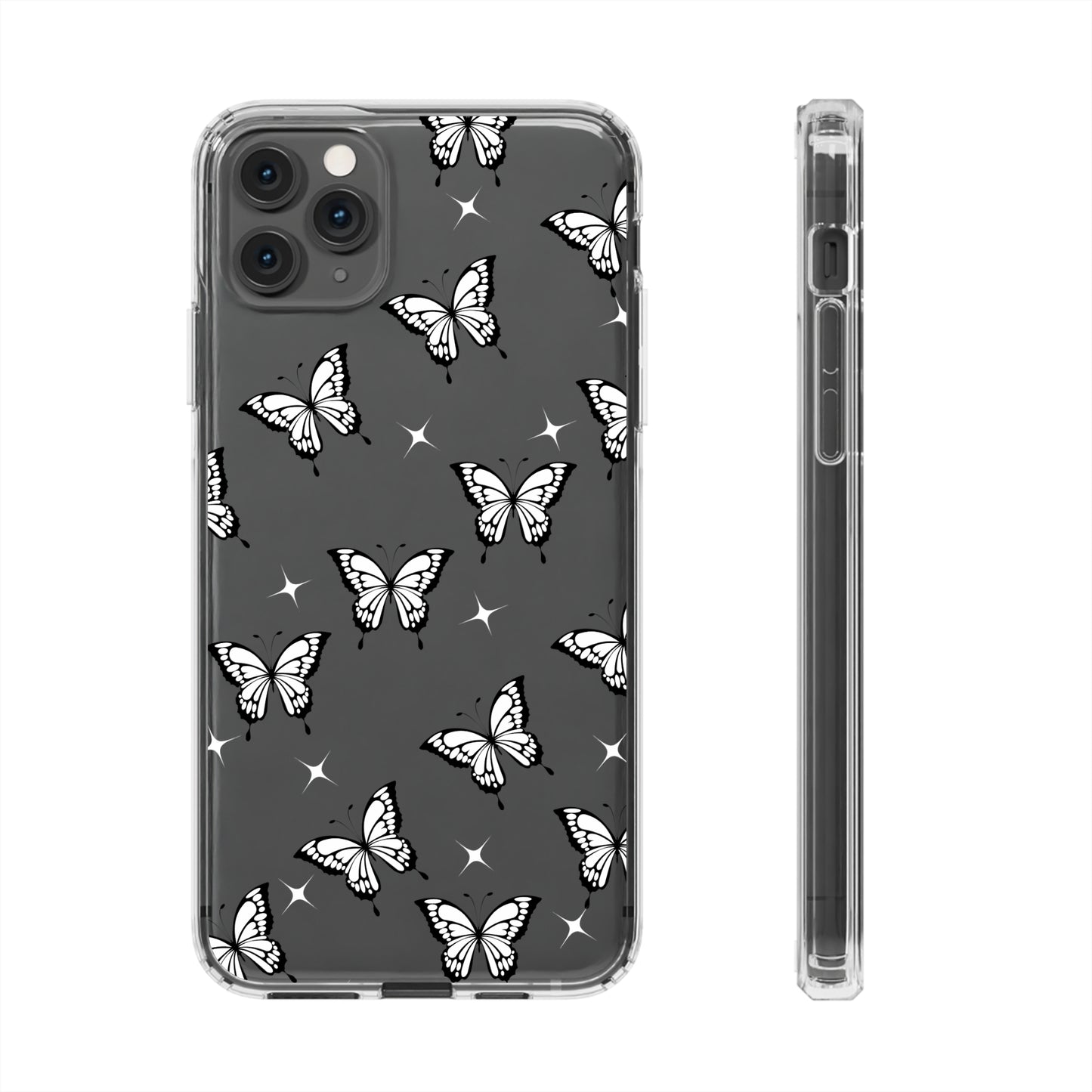 Clear Butterfly iPhone Caae