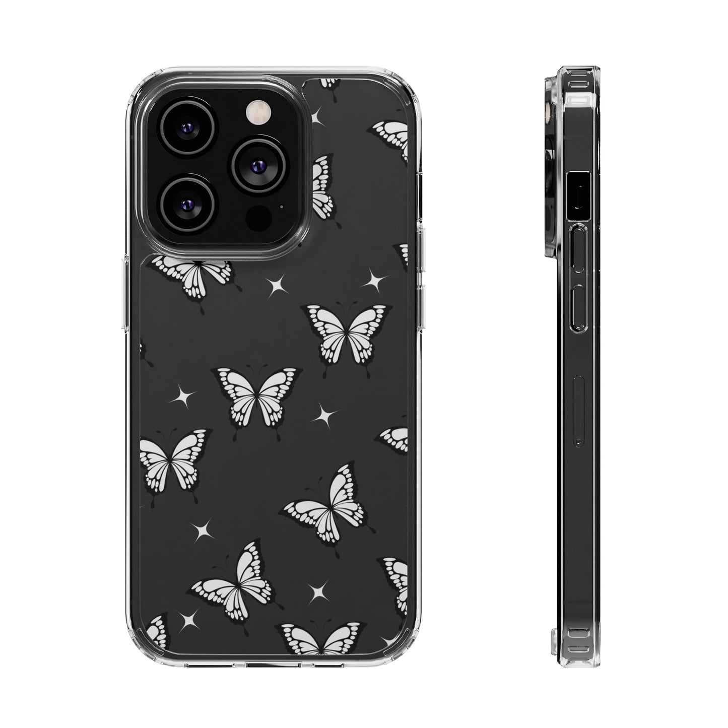 Clear Butterfly iPhone Caae