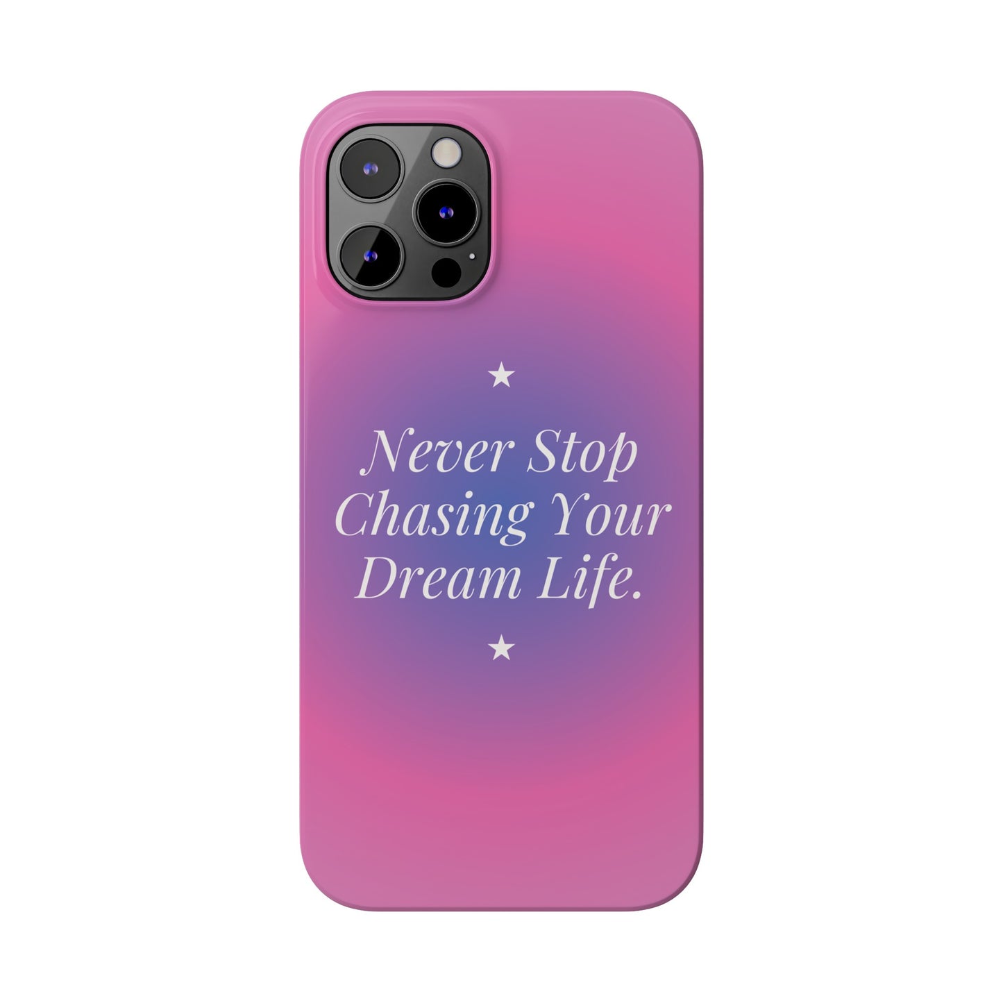 Never Stop iPhone Case