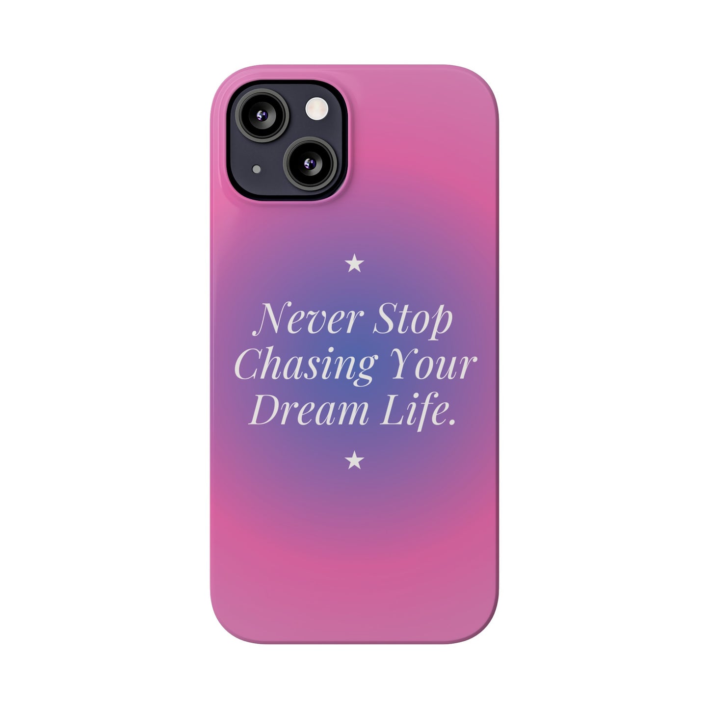 Never Stop iPhone Case