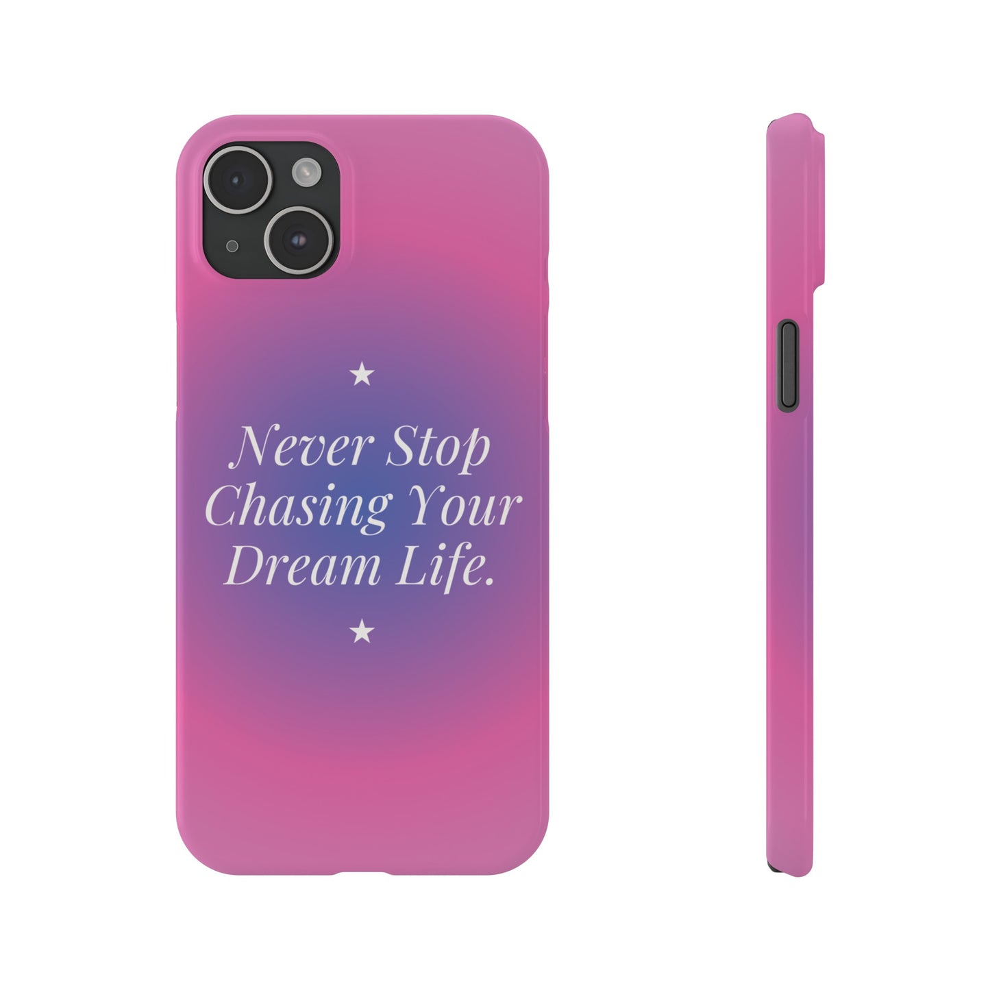 Never Stop iPhone Case