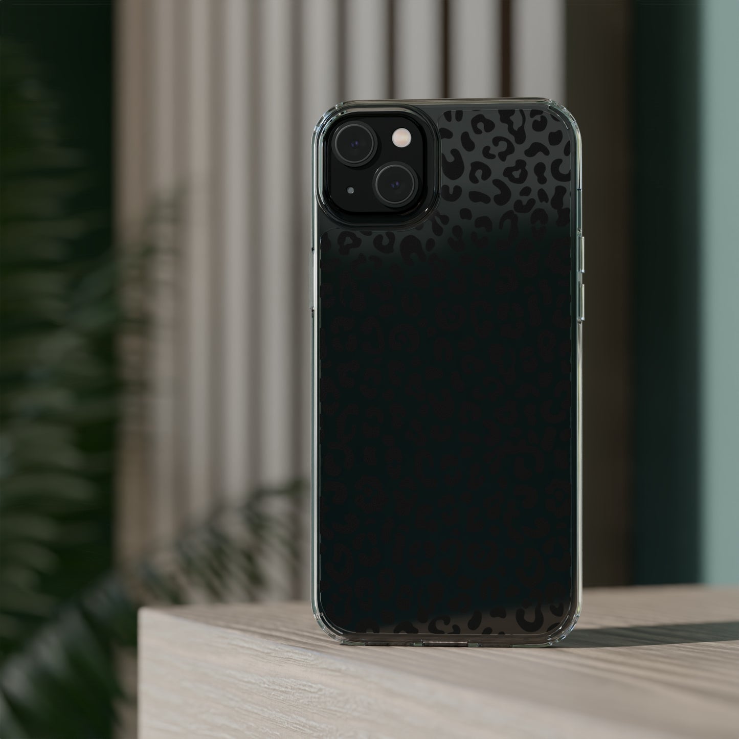 Black Cheetah iPhone Case