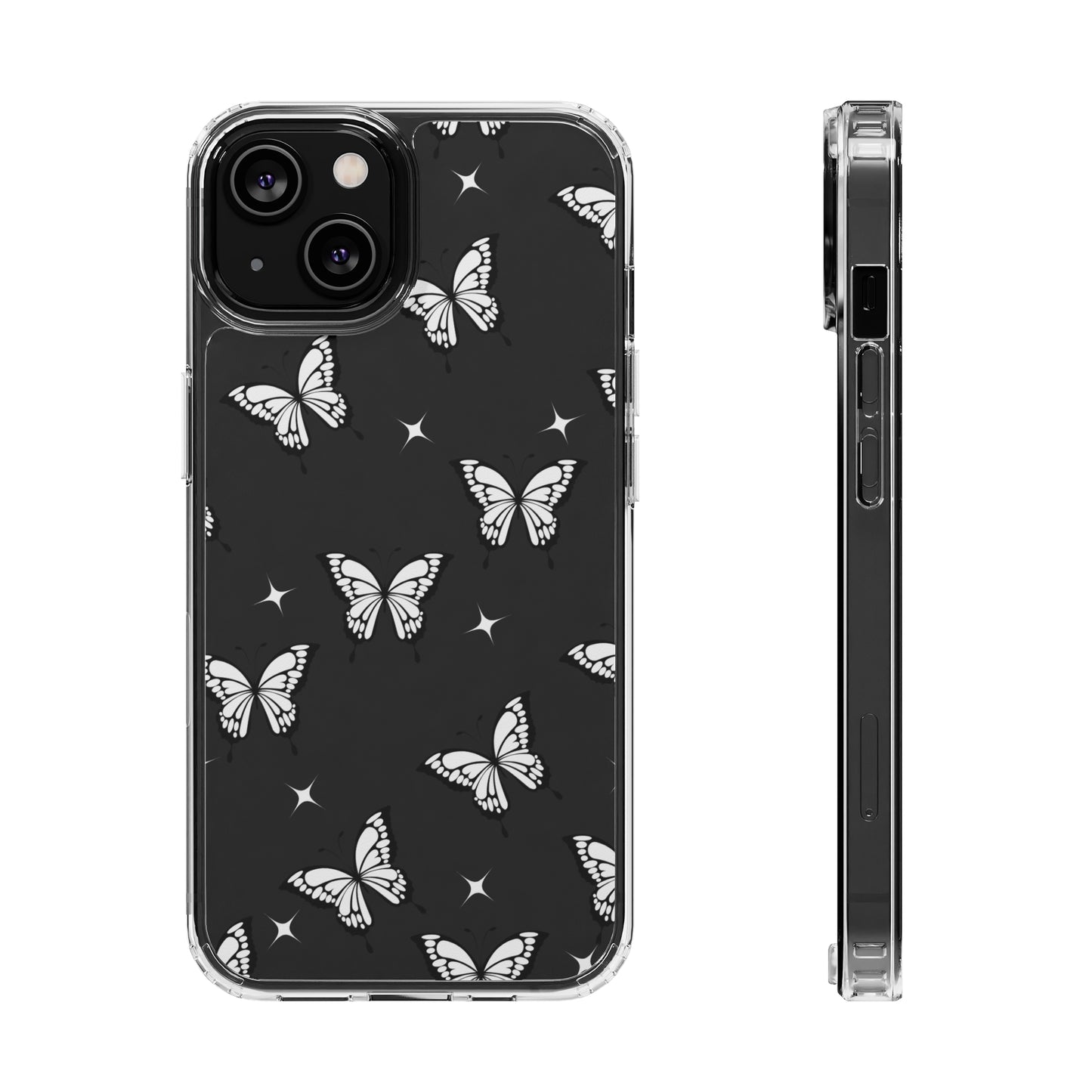 Clear Butterfly iPhone Caae