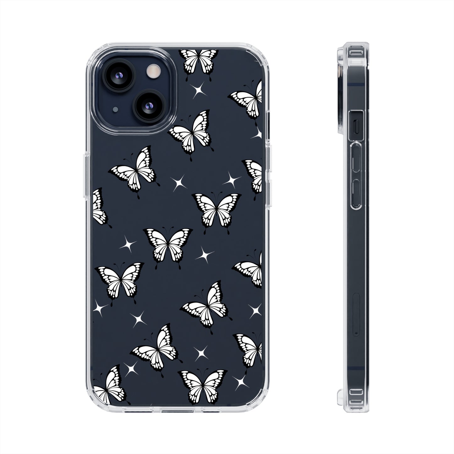 Clear Butterfly iPhone Caae