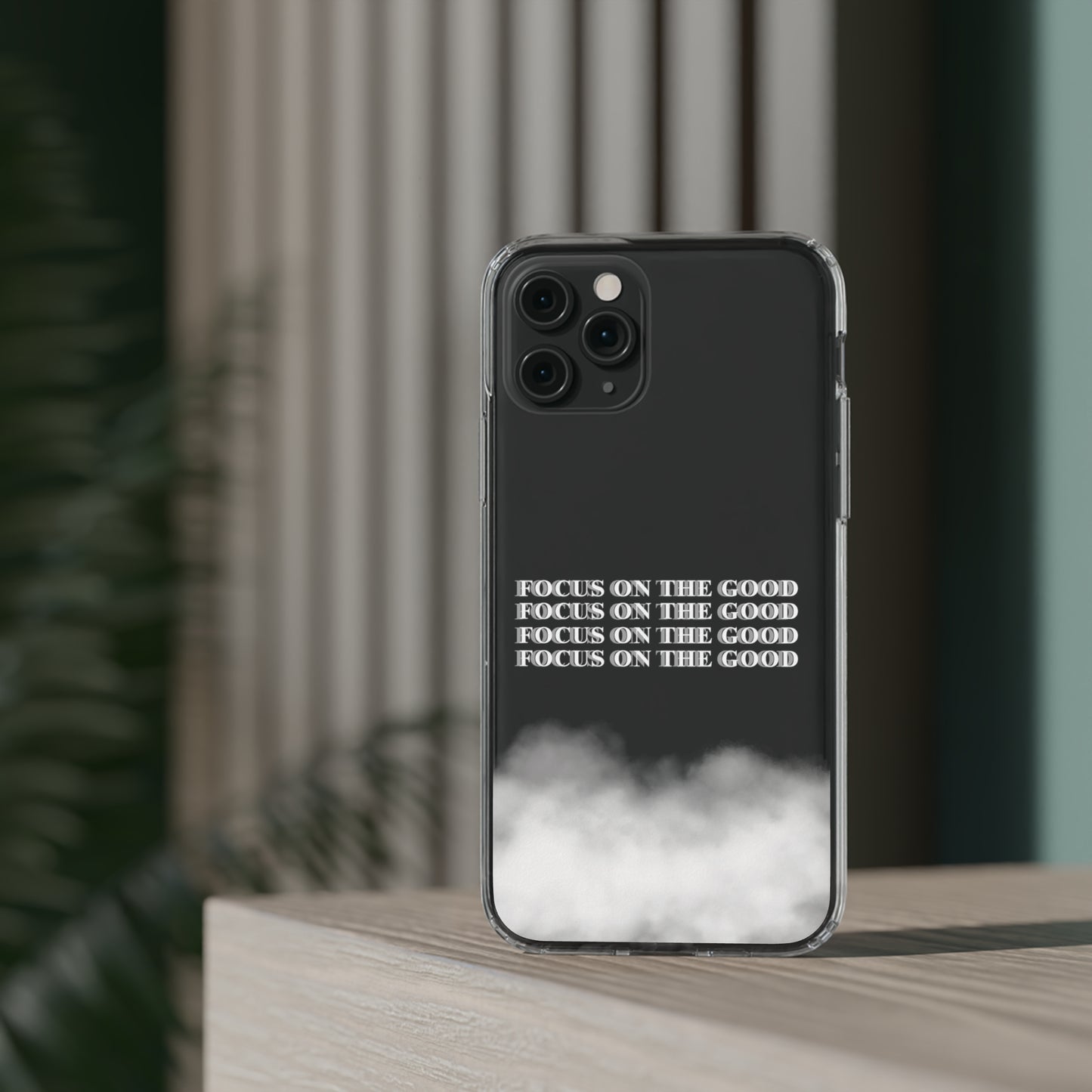 Focus On The Good iPhone Case