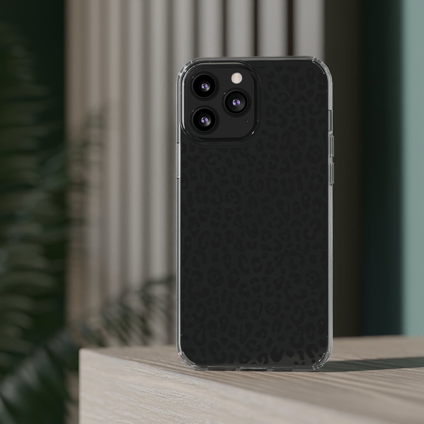 Black Cheetah iPhone Case