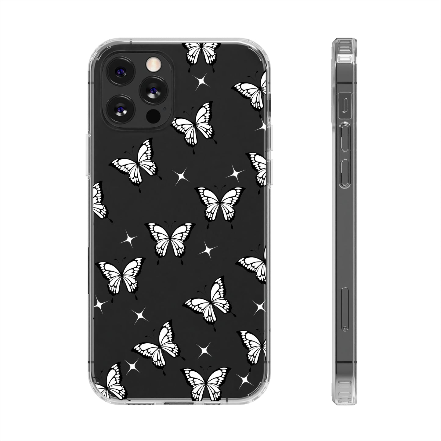 Clear Butterfly iPhone Caae