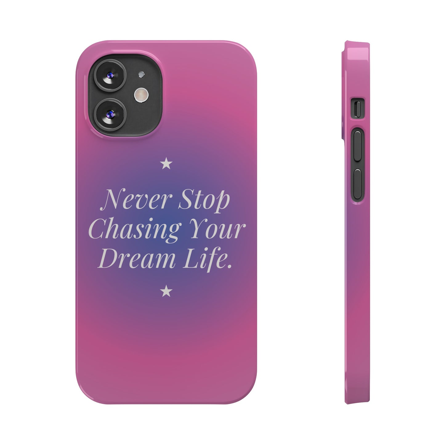 Never Stop iPhone Case