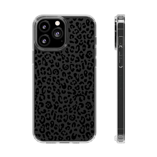 Black Cheetah iPhone Case