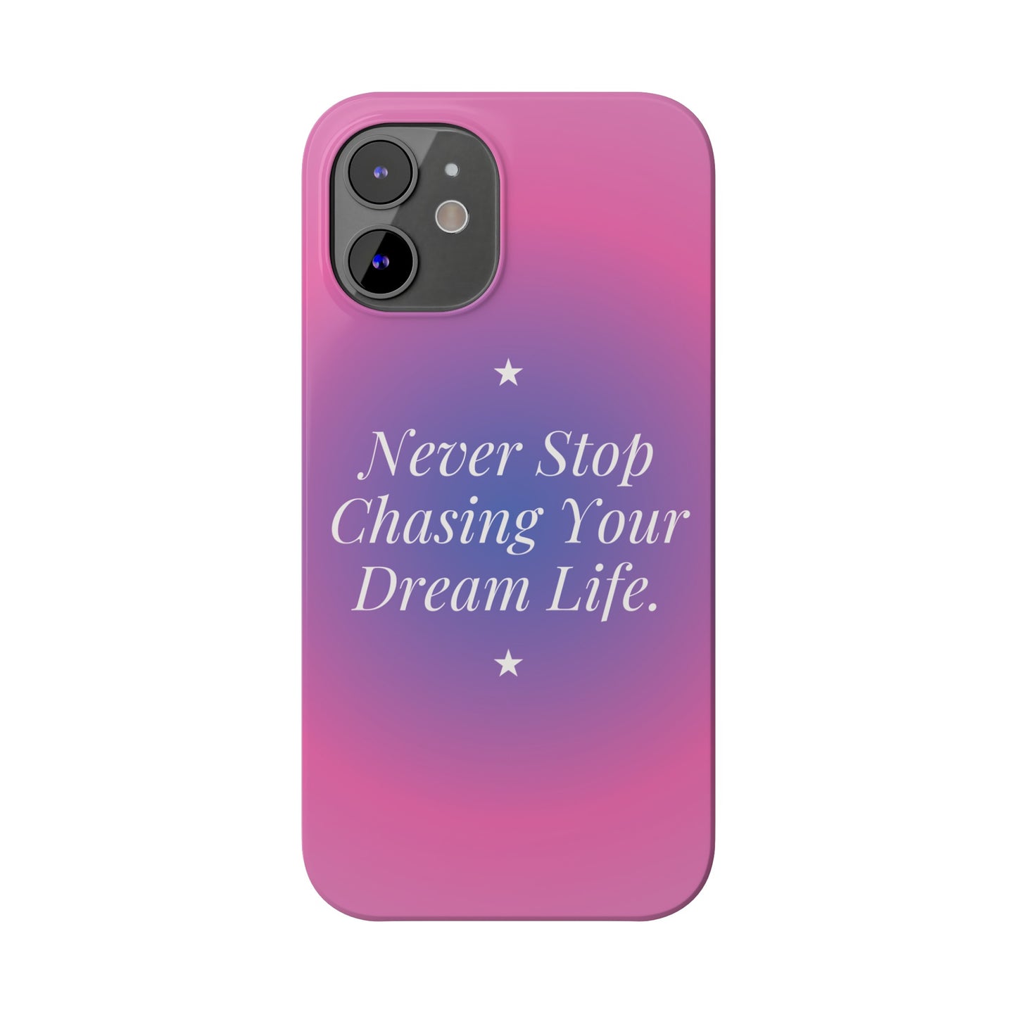 Never Stop iPhone Case