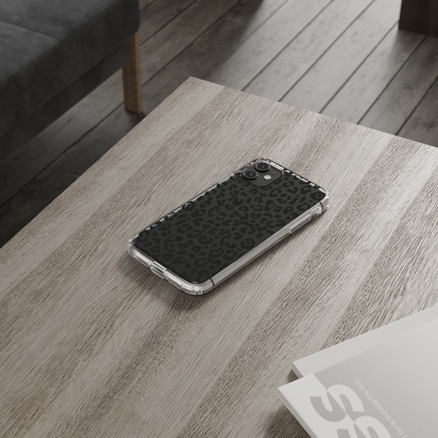 Black Cheetah iPhone Case