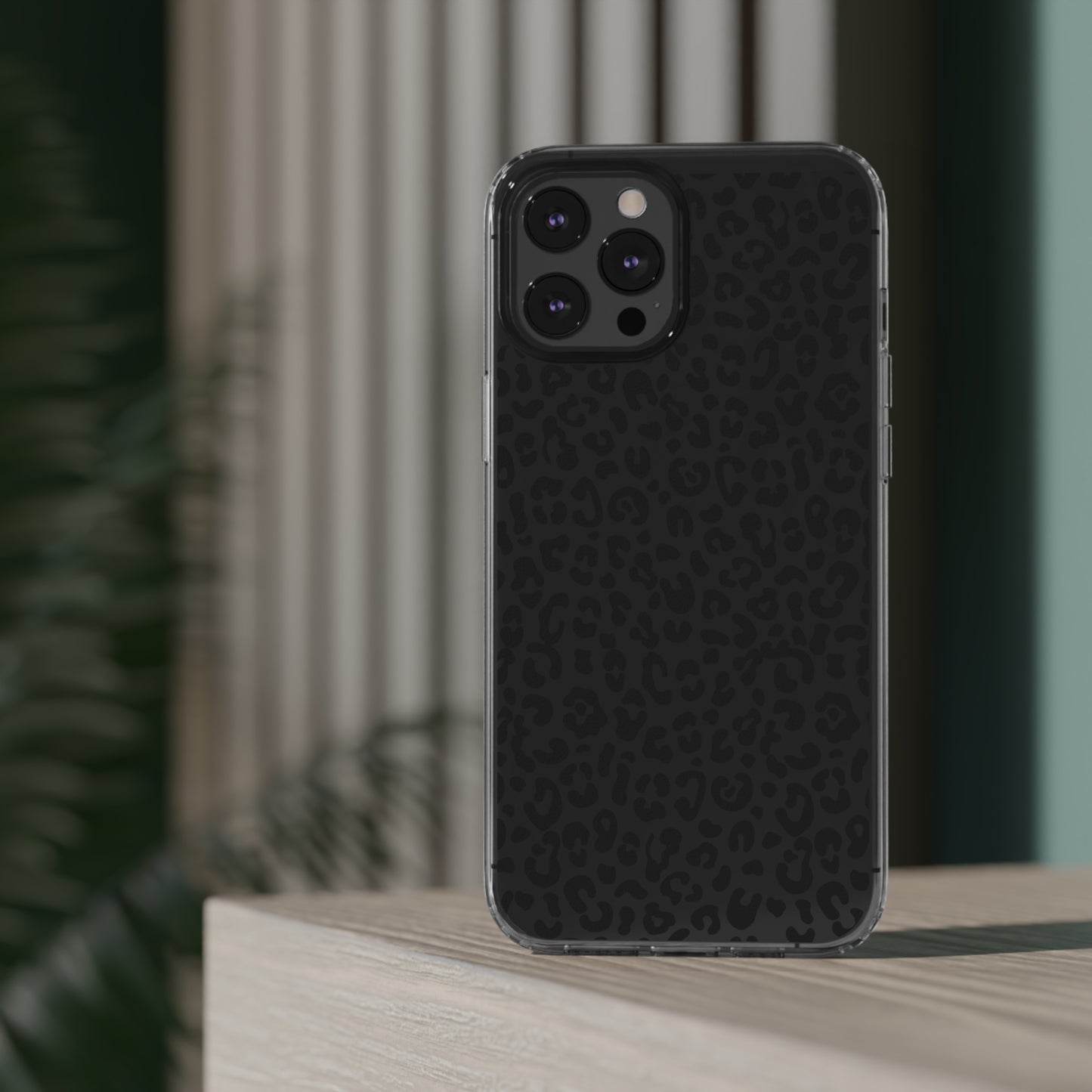 Black Cheetah iPhone Case