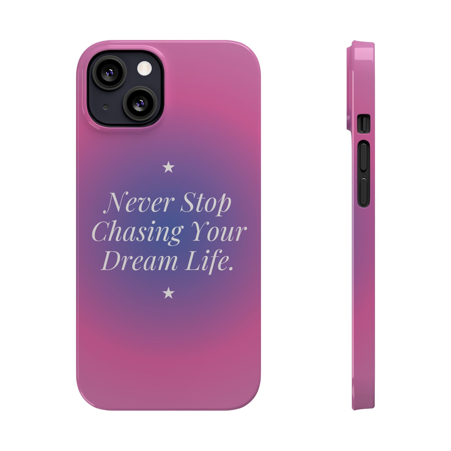 Never Stop iPhone Case