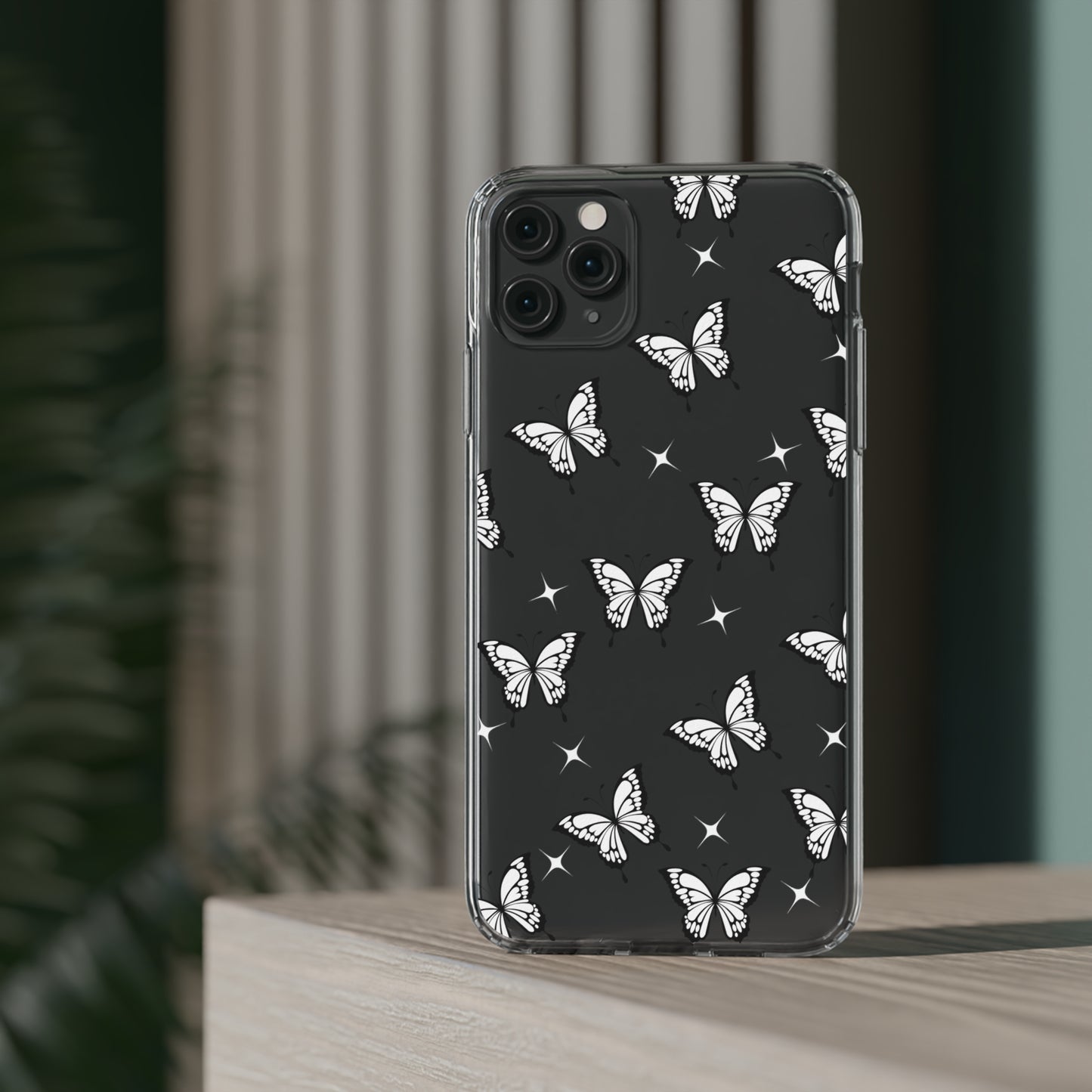 Clear Butterfly iPhone Caae