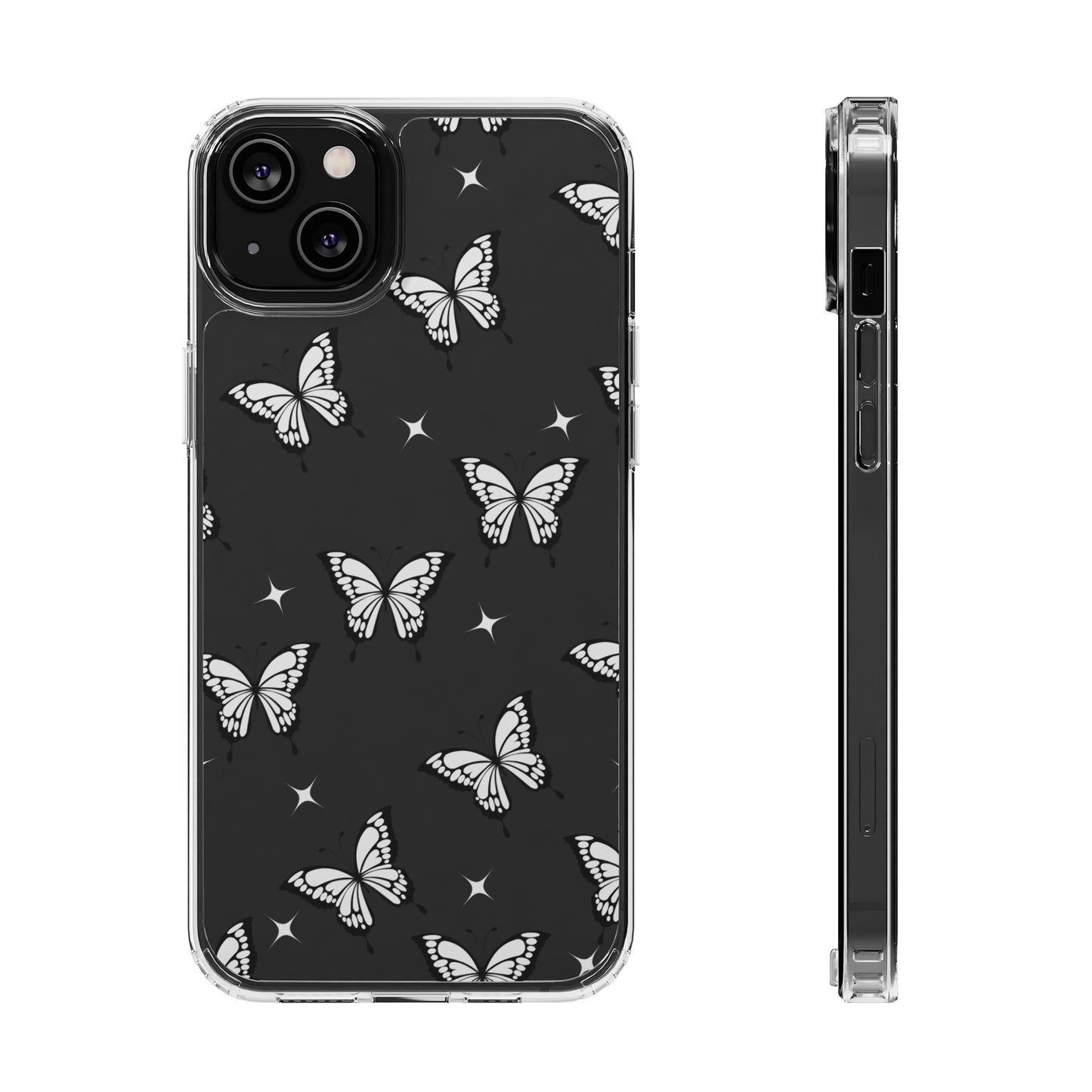 Clear Butterfly iPhone Caae