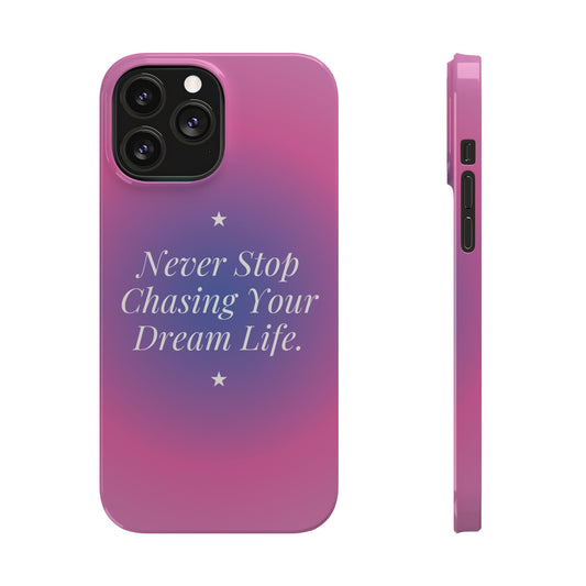 Never Stop iPhone Case