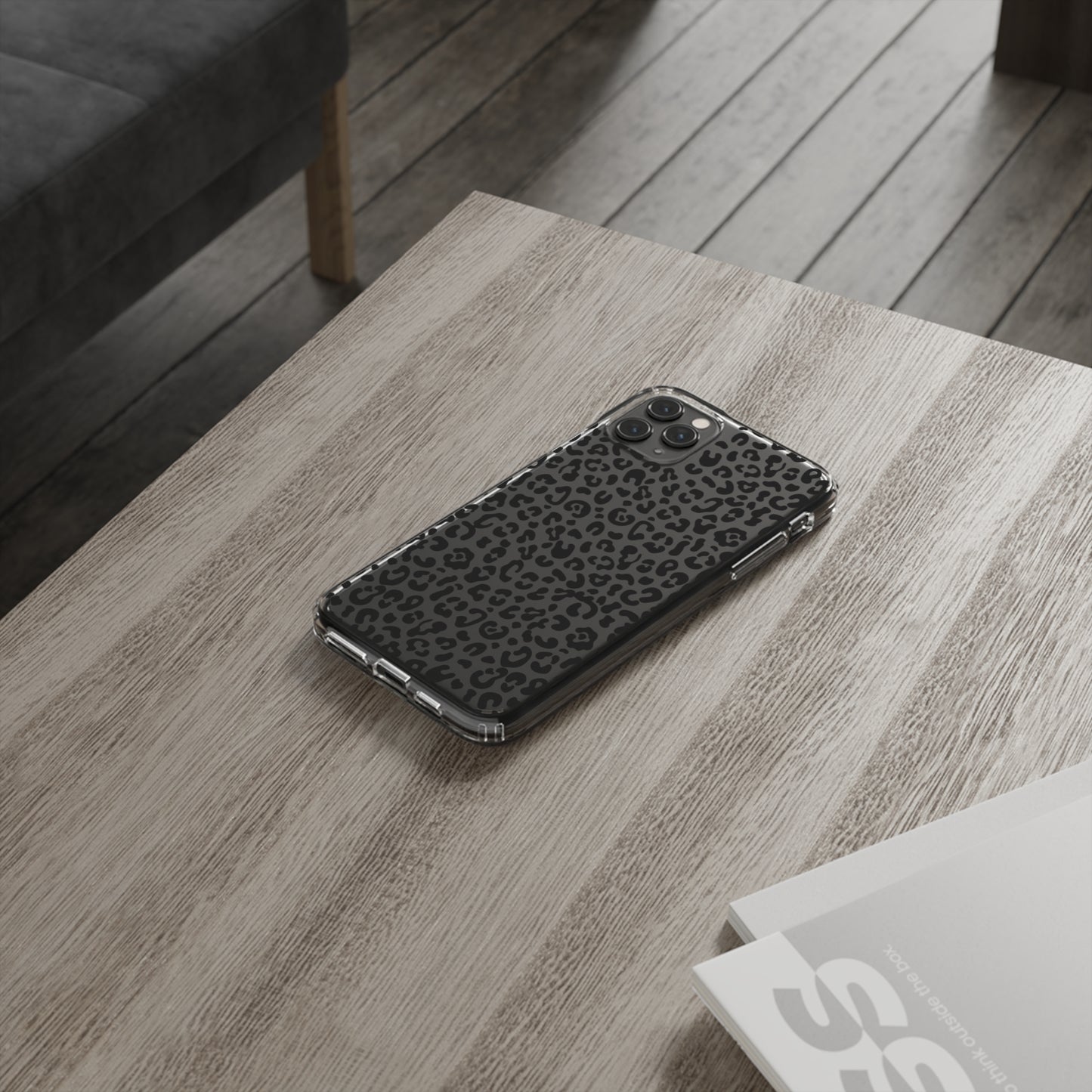 Black Cheetah iPhone Case