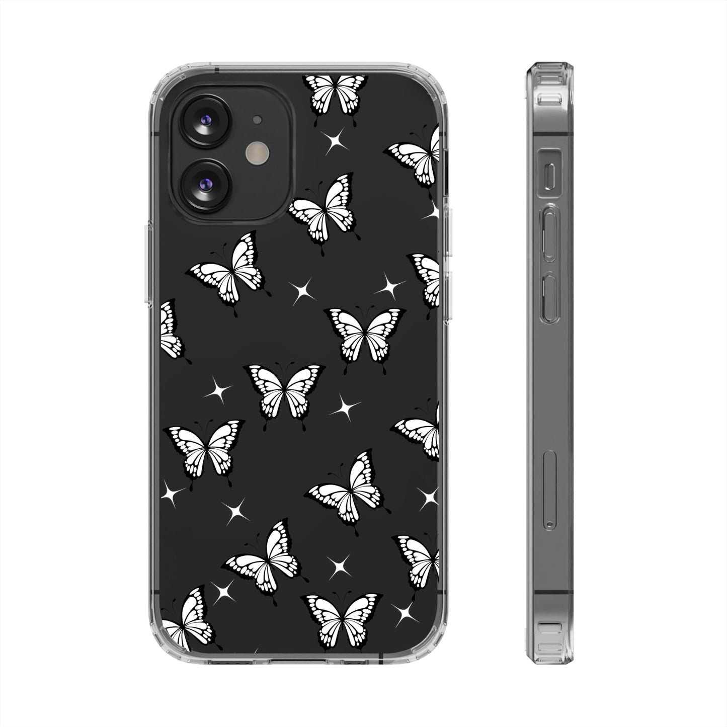 Clear Butterfly iPhone Caae