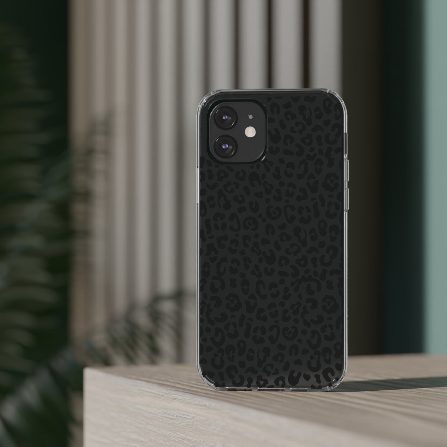 Black Cheetah iPhone Case