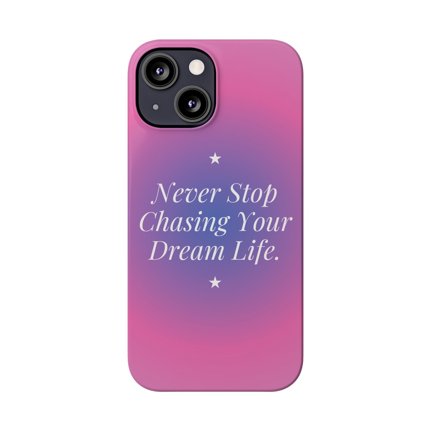 Never Stop iPhone Case