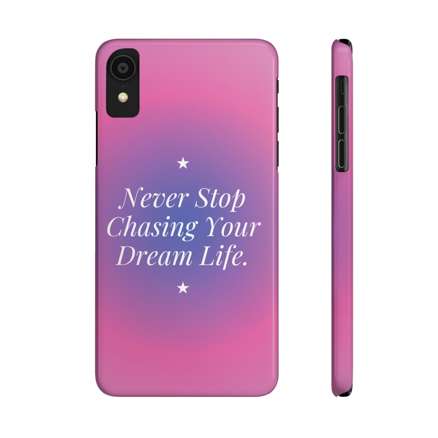 Never Stop iPhone Case