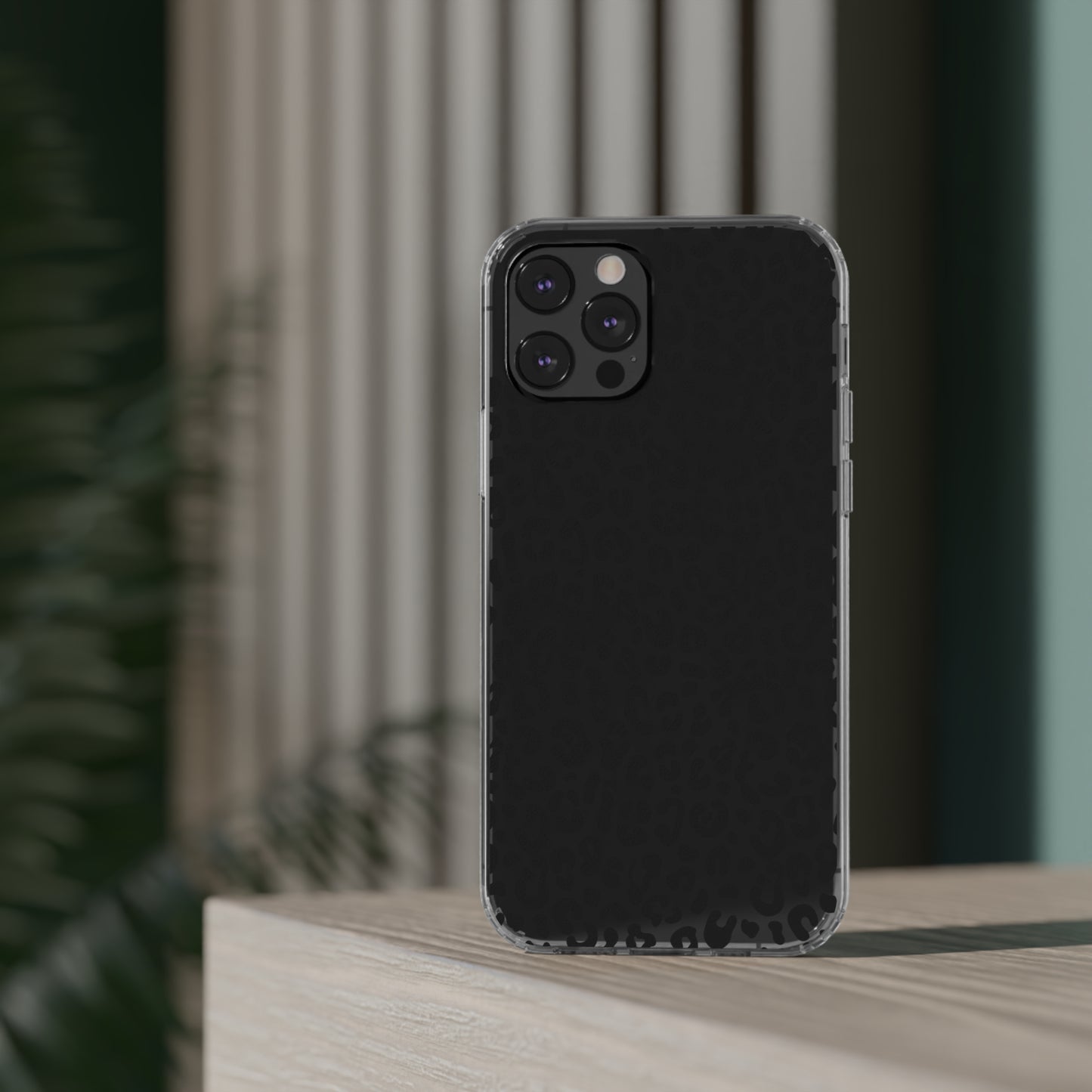 Black Cheetah iPhone Case