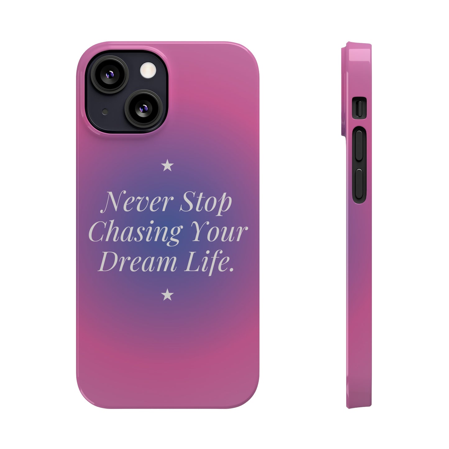 Never Stop iPhone Case