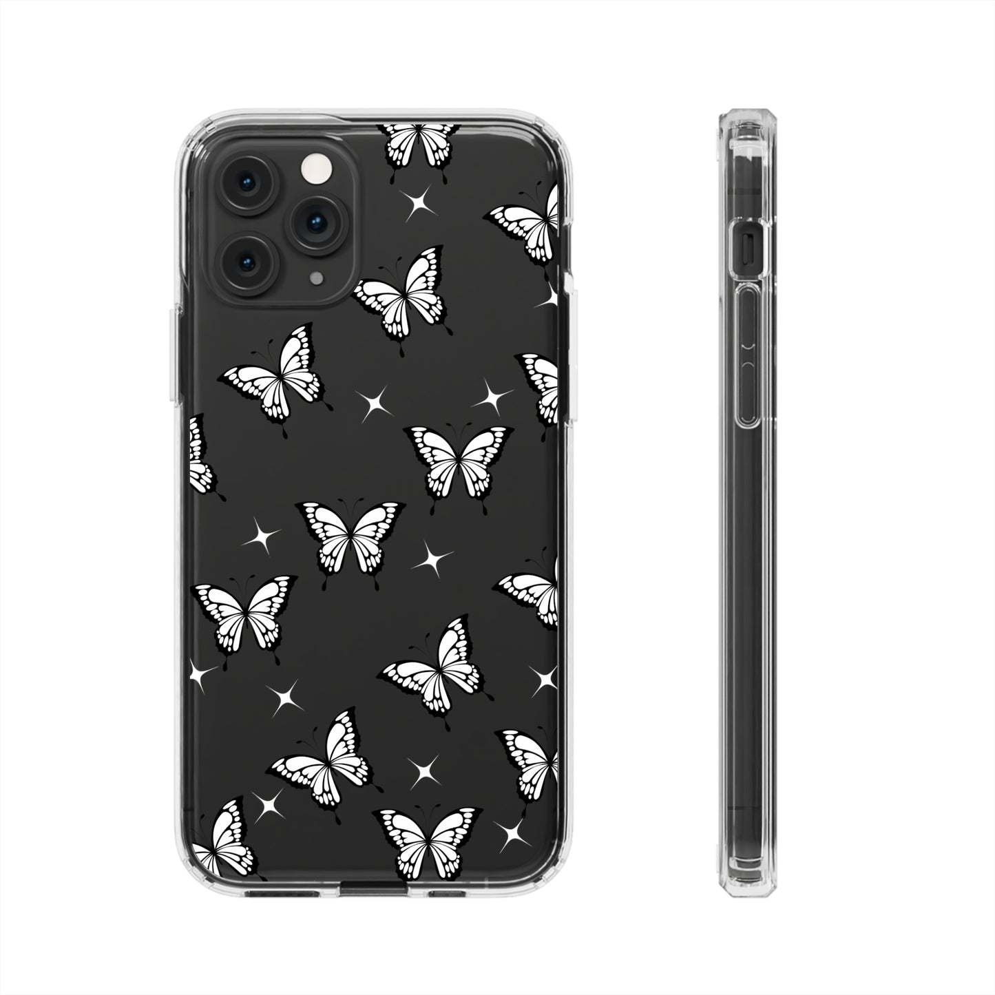 Clear Butterfly iPhone Caae