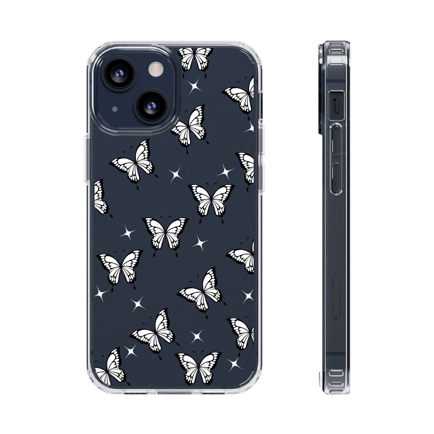 Clear Butterfly iPhone Caae