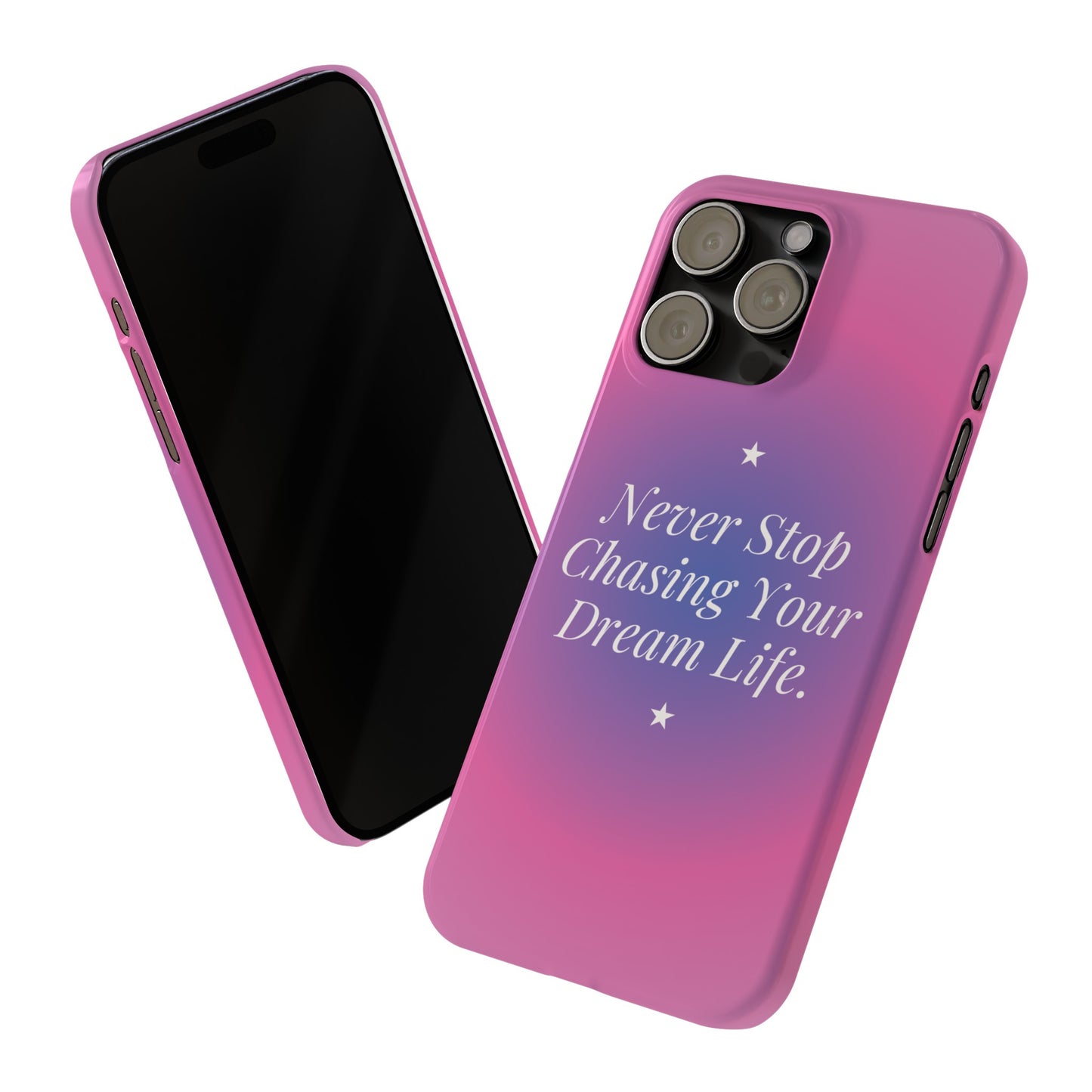 Never Stop iPhone Case